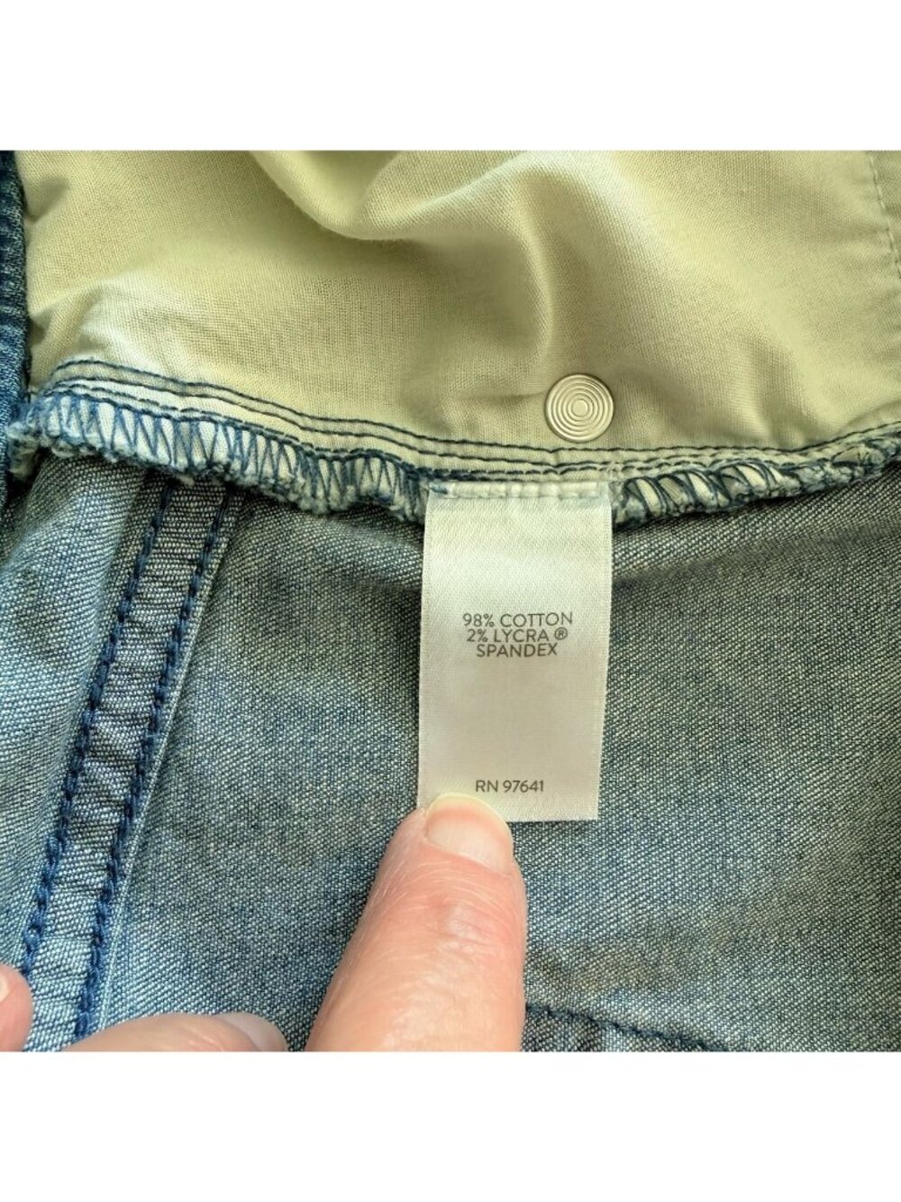 J. Jill Jeans Size 18R Tried True Fit Womens Straight Light Wash Plus 38 x 31 - Picture 11 of 16